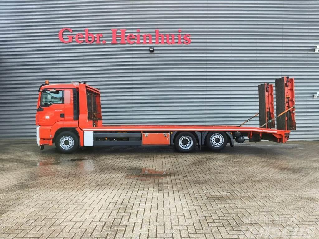 MAN TGS 26.360 6x2 Euro 5 Winch Ramps German Truck! Автовози