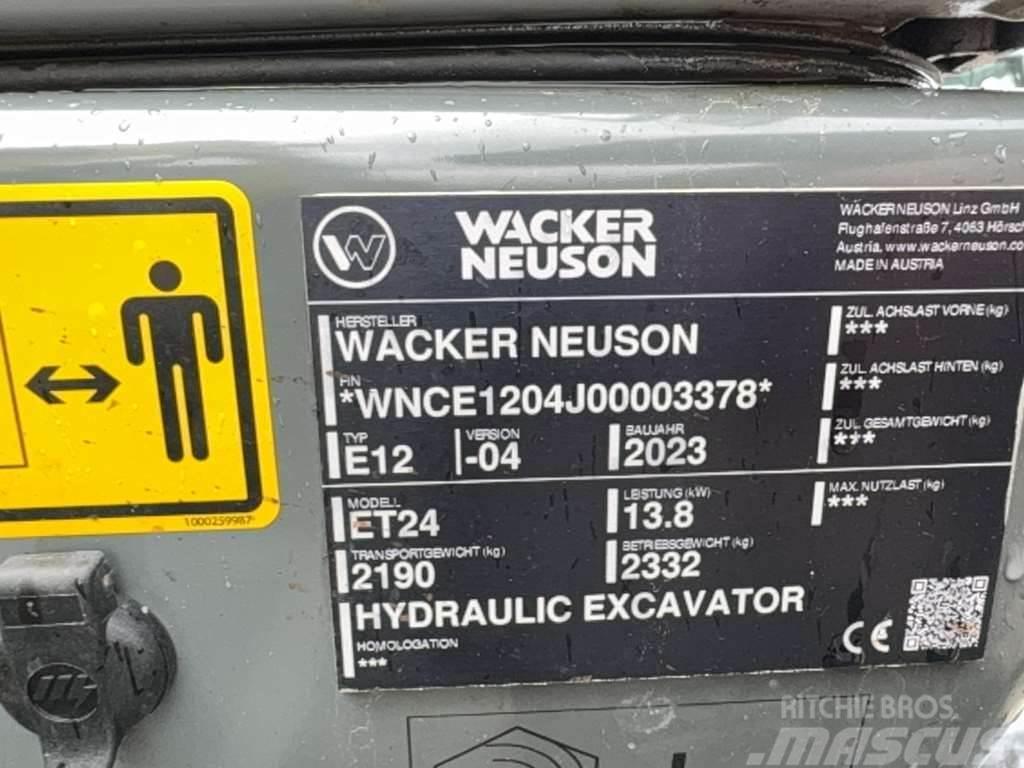 Wacker Neuson ET 24 Міні-екскаватори < 7т