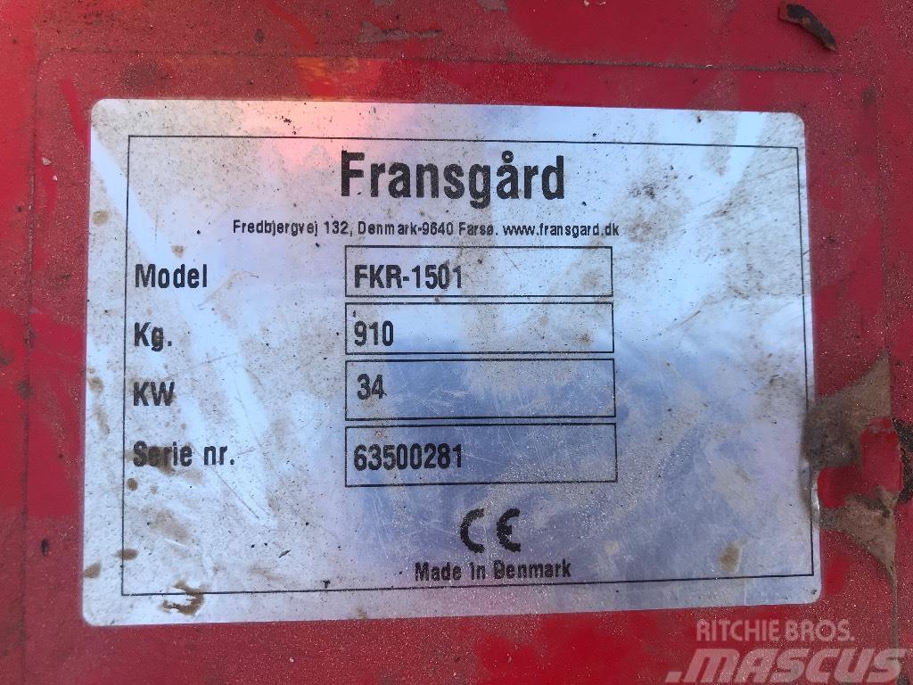 Fransgård FKR 1501 Газонні і лукові косилки