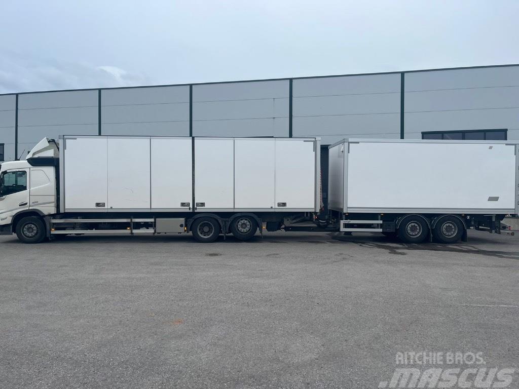 Volvo FM -Truck 21pll + trailer 15pll (36pll) - two truc Фургони