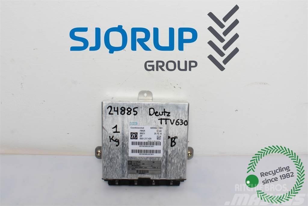 Deutz-Fahr Agrotron TTV630 ECU Електроніка