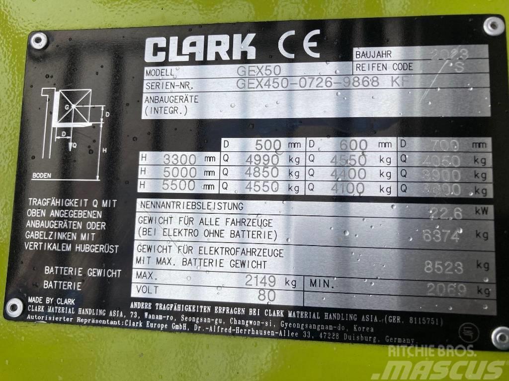 Clark GEX 50 Електронавантажувачі