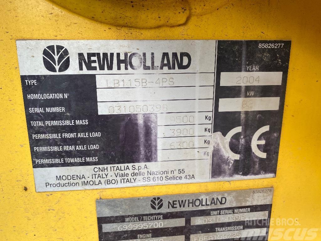 New Holland LB 115-4 PS Екскаватори-навантажувачі