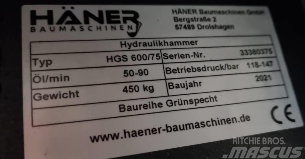  Häner HGS 600/75 Плуги