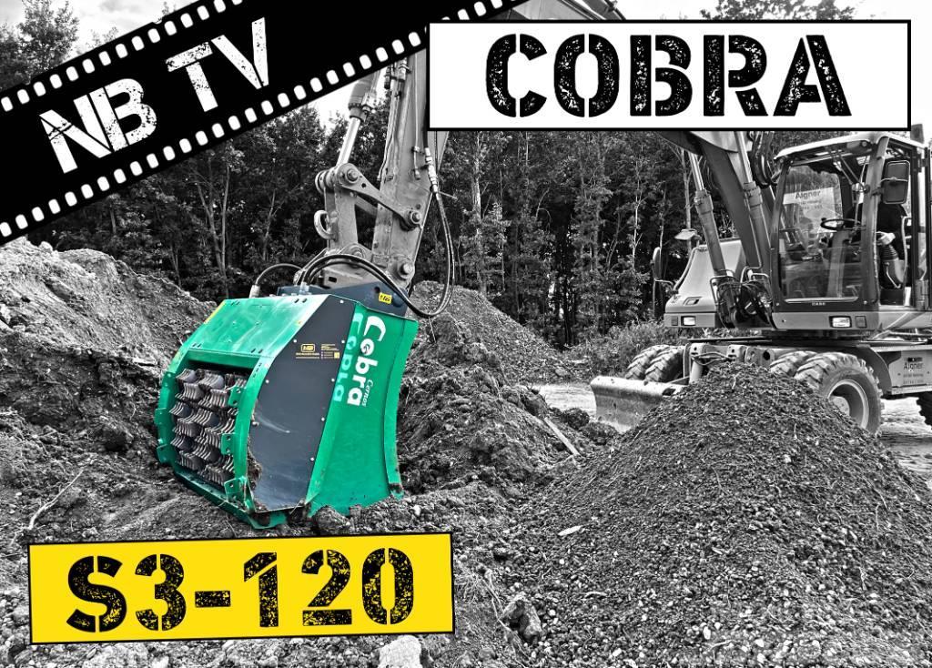 Cobra Siebschaufel S3-120 | Schaufelseparator Bagger Просівні ковші