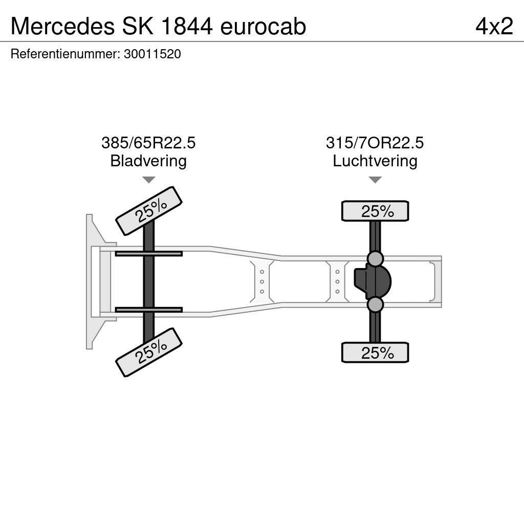 Mercedes-Benz SK 1844 eurocab Тягачі