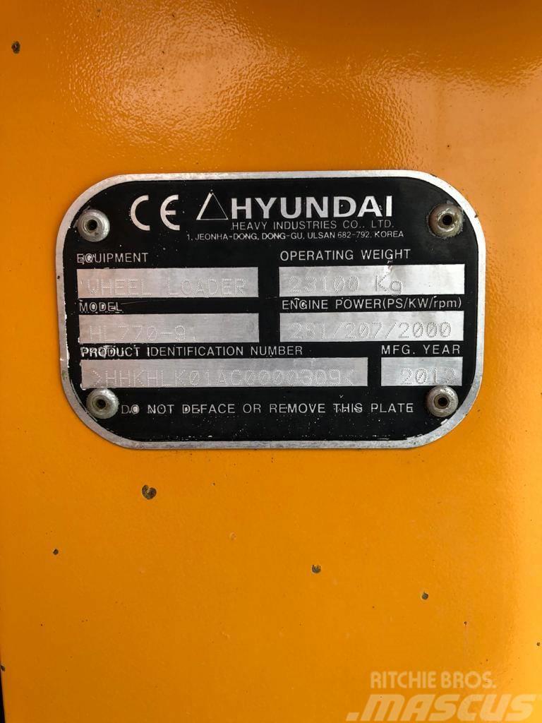 Hyundai HL 770-9 Фронтальні навантажувачі