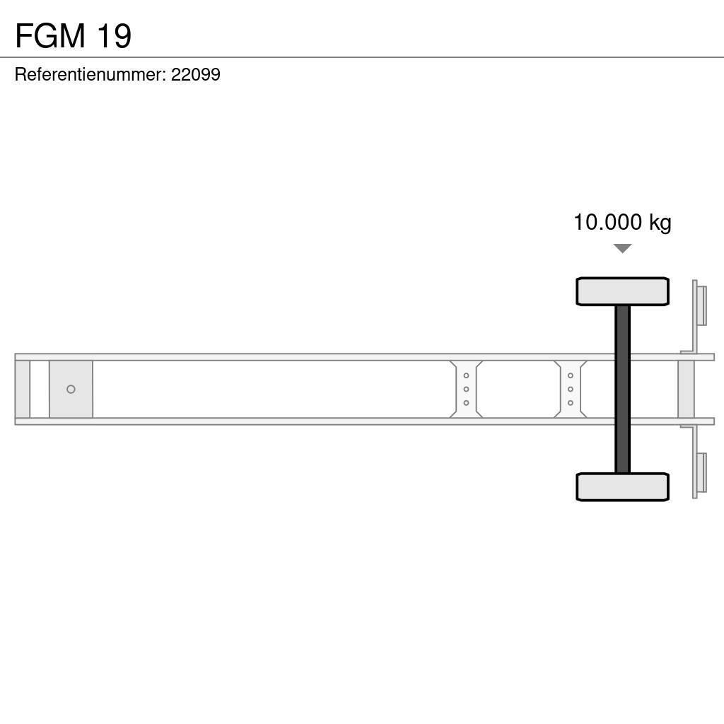 FGM 19 Напівпричепи колесного транспортного засобу
