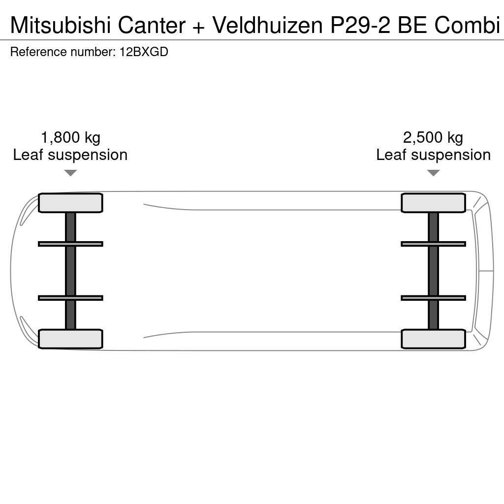 Mitsubishi Canter + Veldhuizen P29-2 BE Combi Інше