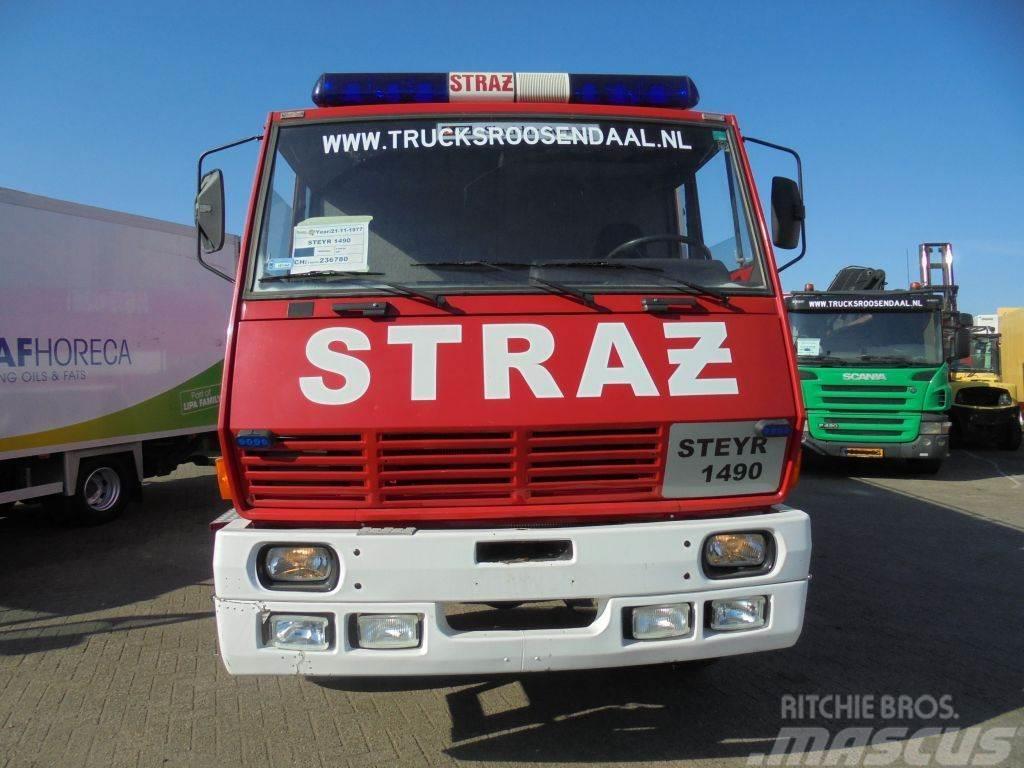 Steyr 1490 + Manual + 6X6 + 16000 L + TATRA Пожежні машини та устаткування