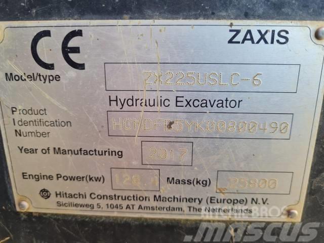 Hitachi ZX 225 US LC-6 Гусеничні екскаватори