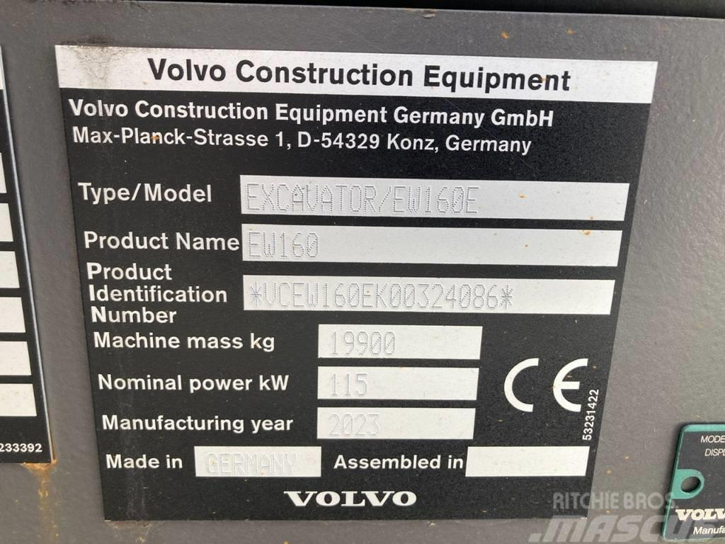 Volvo EW 160 E Колісні екскаватори