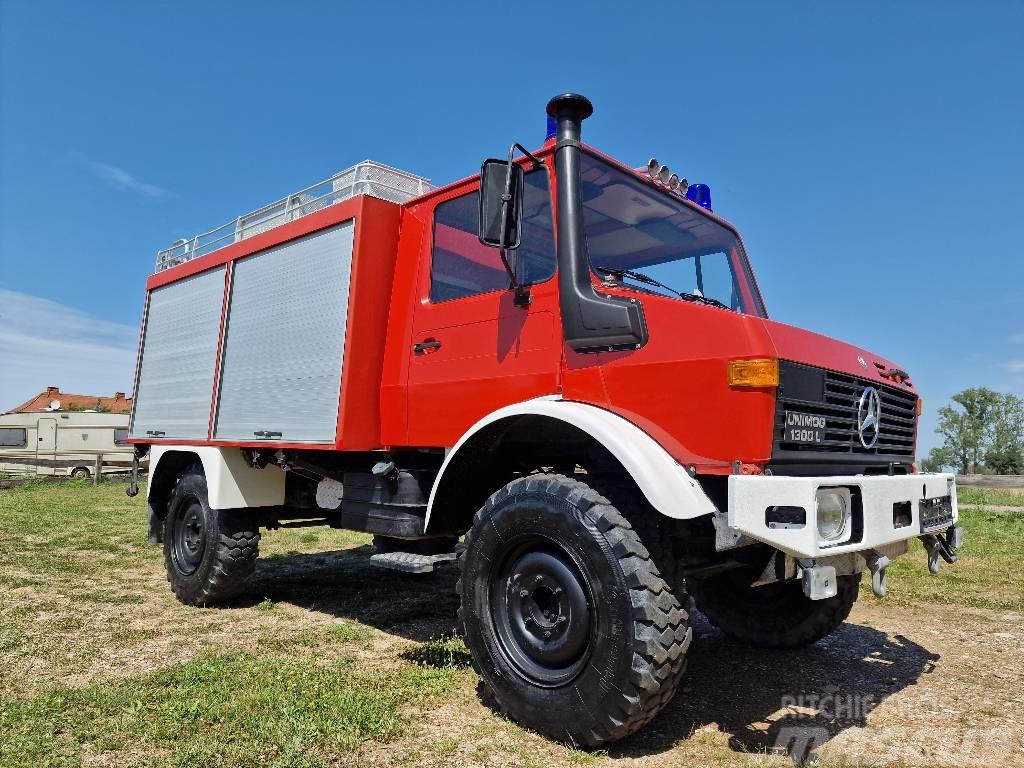 Mercedes-Benz Unimog U1300L Turbo Feuerwehr Евакуатори