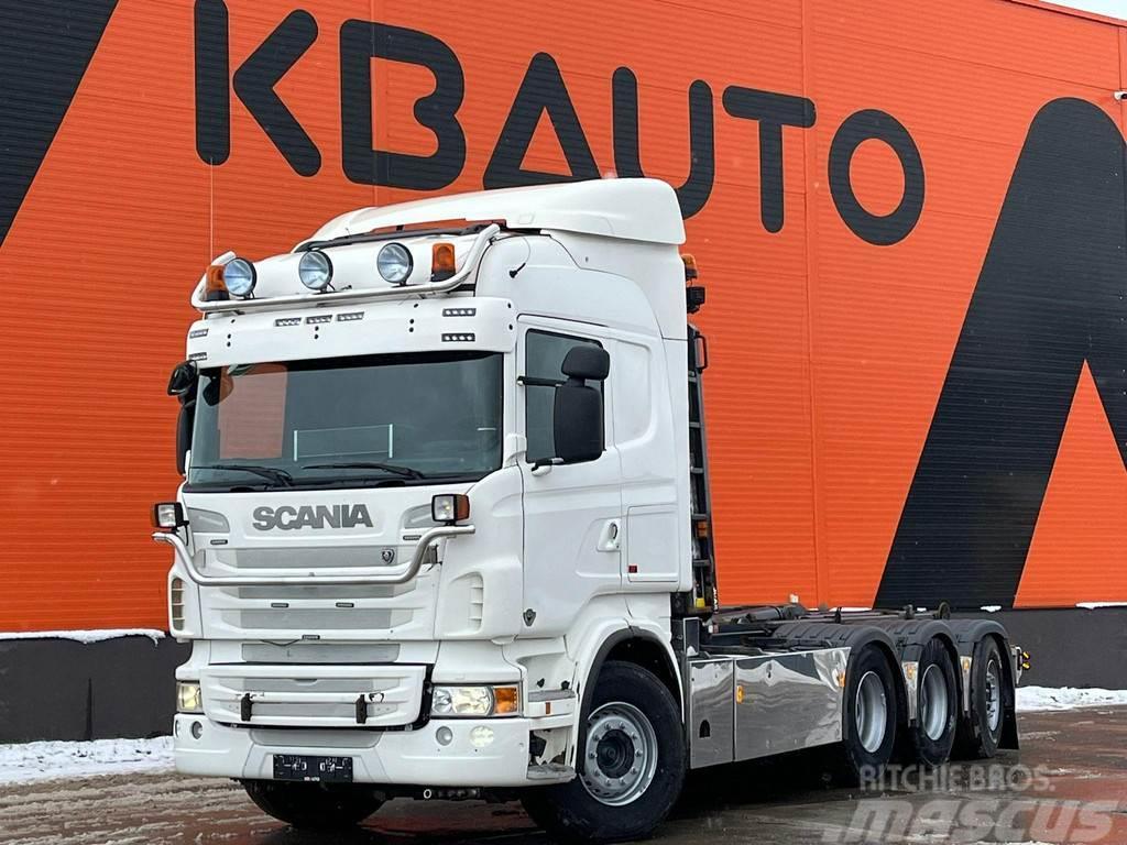 Scania R 560 8x4*4 JOAB 24 ton / L=5750 mm Вантажівки з гаковим підйомом