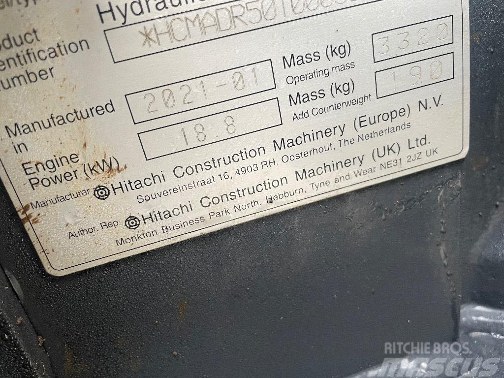 Hitachi ZX 33 U Міні-екскаватори < 7т