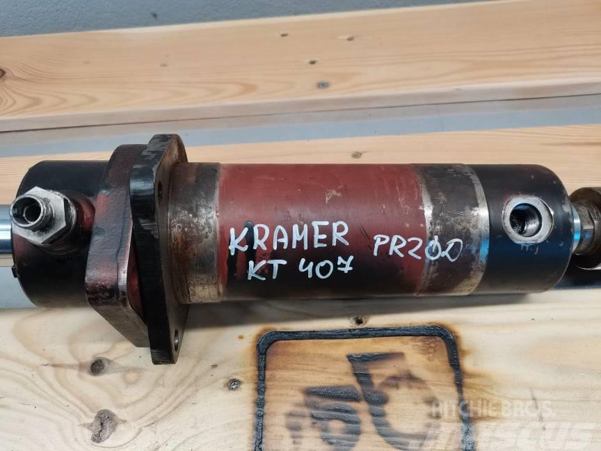 Kramer KT 407 Carraro piston turning Гідравліка