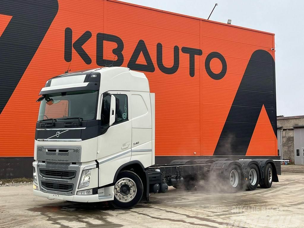 Volvo FH 540 8x4*4 9 TON FRONT AXLE / CHASSIS L=9487 mm Шасі з кабіною