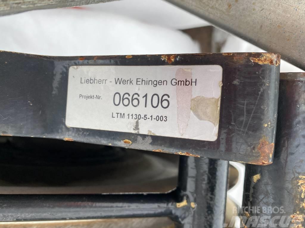 Liebherr LTM 1130 single sheave hook block Інше обладнання