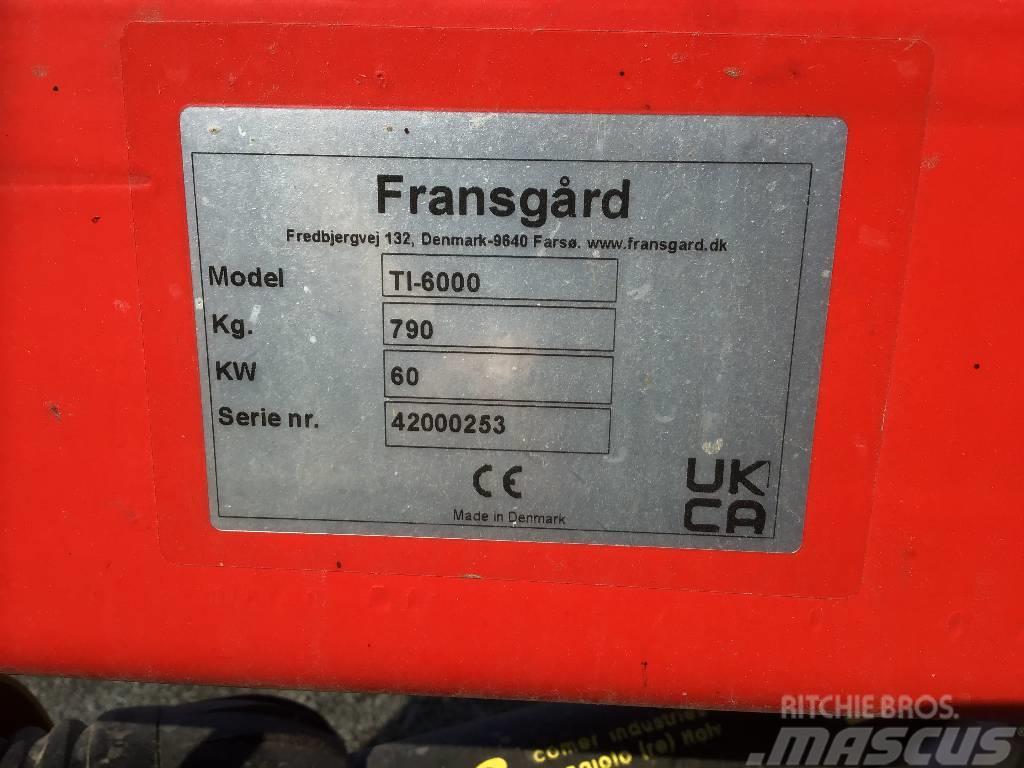 Fransgård TI 6000 Граблі і сінозворушувачі