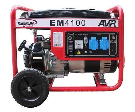  Powermate by Pramac EM4100 Бензинові генератори