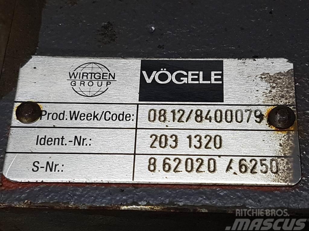 Vögele SUPER 1600/1603/1800/1803- 2031320 -Transmission Коробка передач
