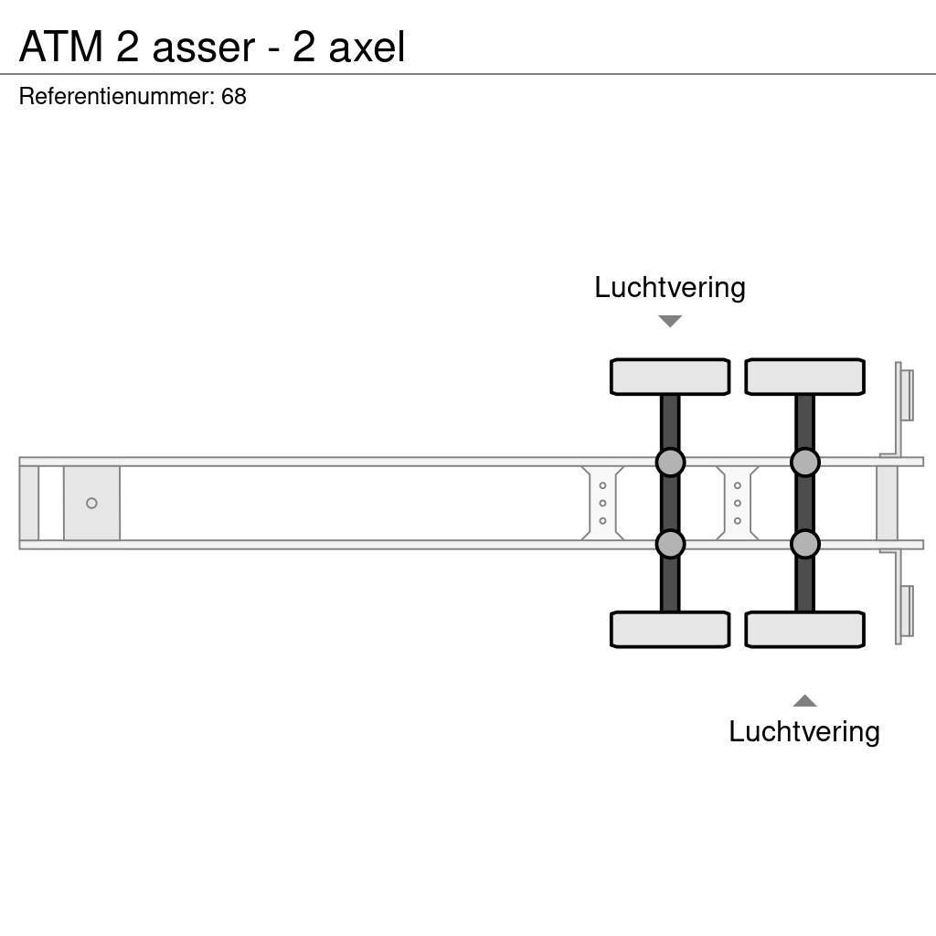 ATM 2 asser - 2 axel Напівпричепи-самоскиди