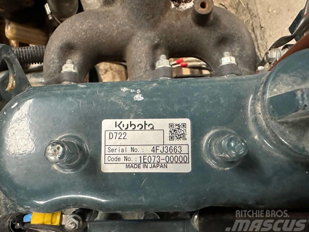 Kubota D 722 ENGINE Двигуни