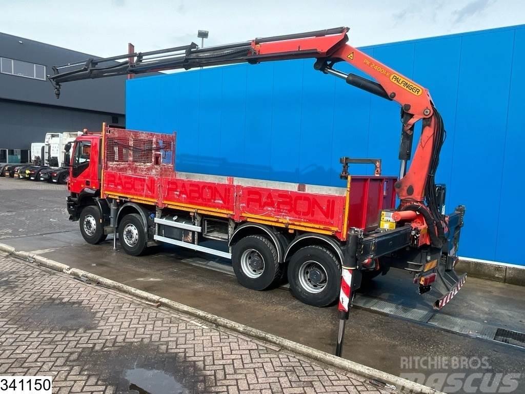 Iveco Trakker 360 8x4, EURO 6, Palfinger, Remote Вантажівки-платформи/бокове розвантаження