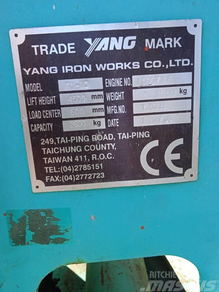 Yang FG20 Газові навантажувачі