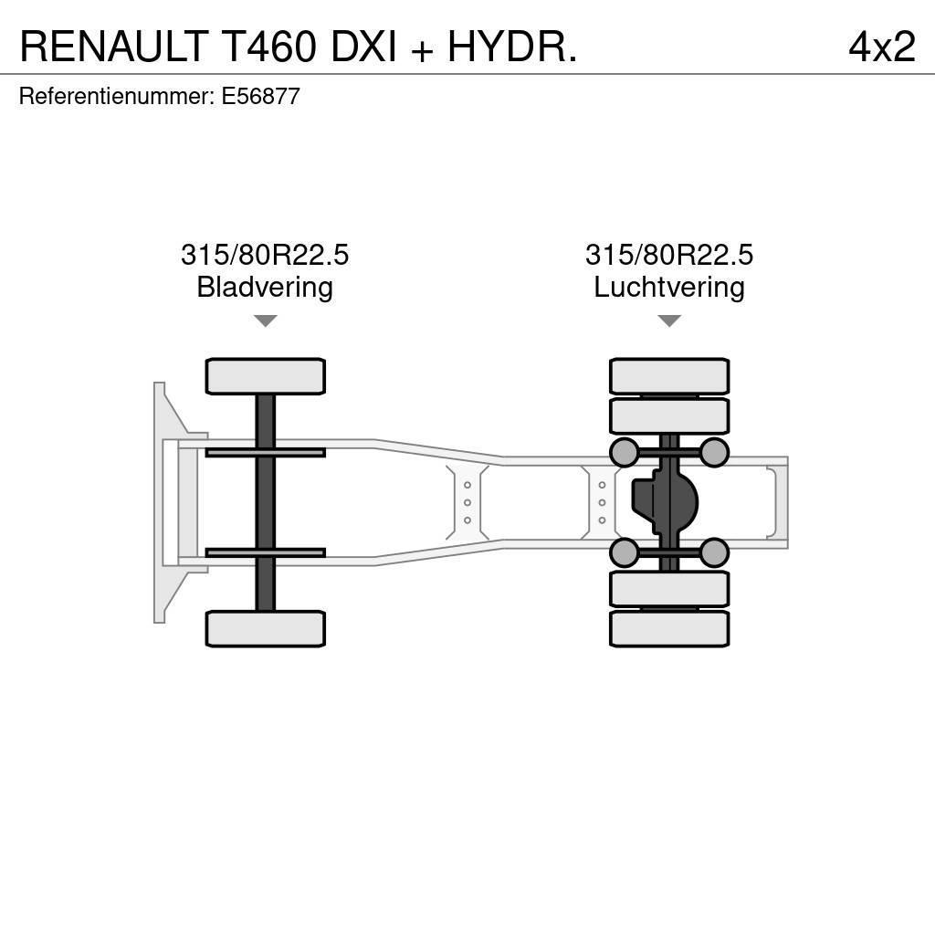 Renault T460 DXI + HYDR. Тягачі