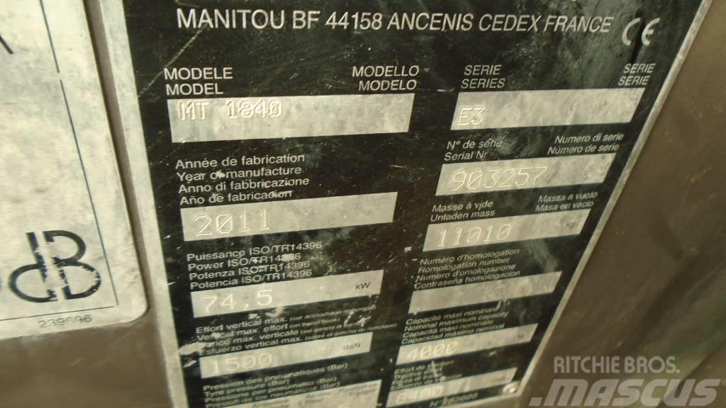 Manitou MT 1840 Телескопічні навантажувачі