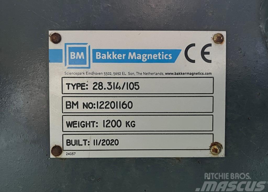 Bakker Magnetics 28.314/105 Обладнання для сортування відходів