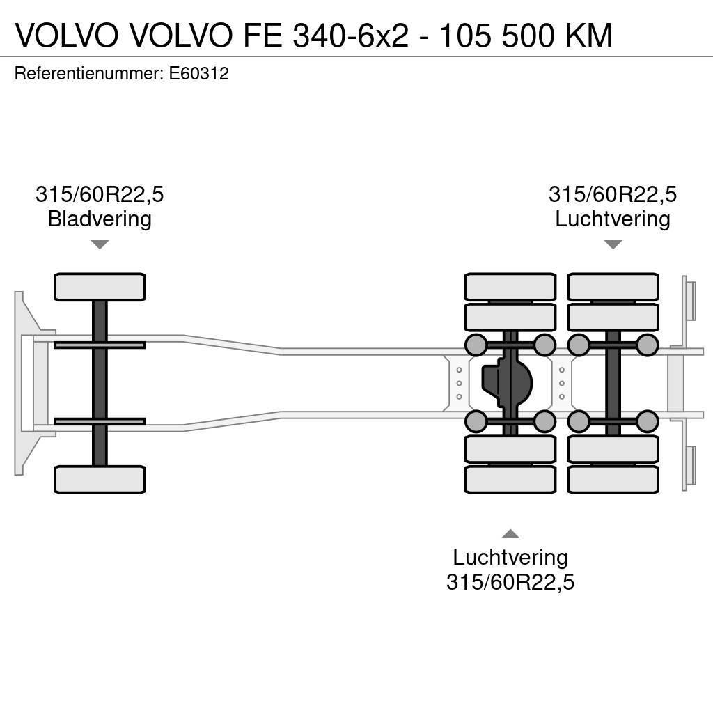 Volvo FE 340-6x2 - 105 500 KM Евакуатори