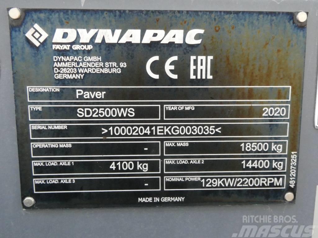 Dynapac SD 2500 WS Асфальтовкладачі