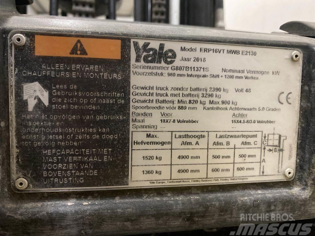 Yale ERP16VT Електронавантажувачі
