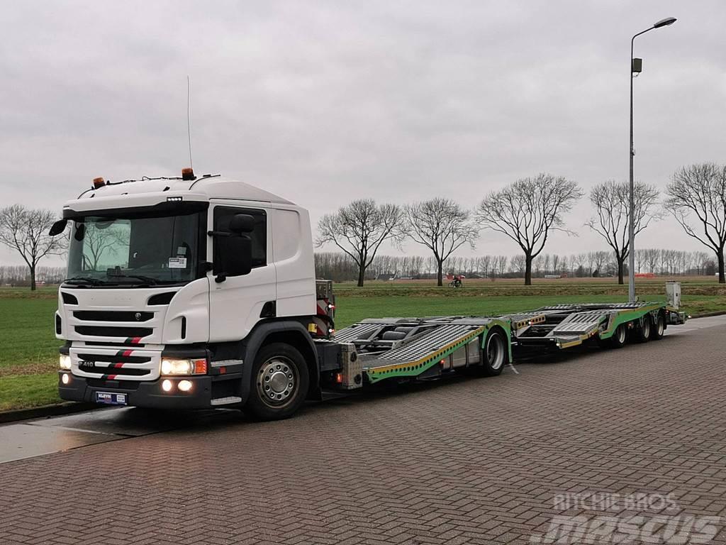 Scania P410 truck transporter Автовози