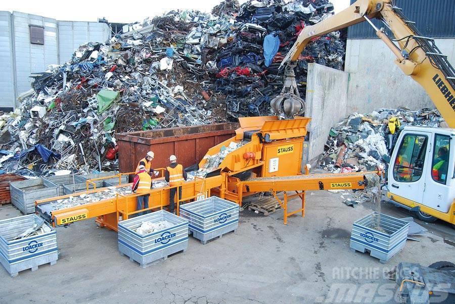 Stauss 2020 plus Container Sortieranlage - fabriksneu Обладнання для сортування відходів