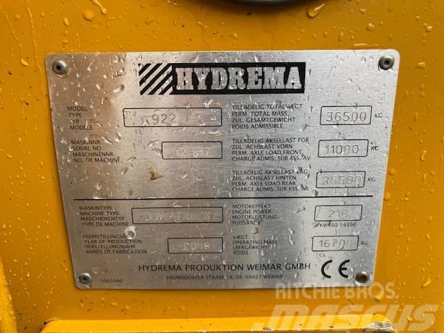 Hydrema 922F Зчленовані самоскиди
