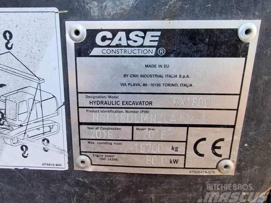 CASE CX 180 D Гусеничні екскаватори