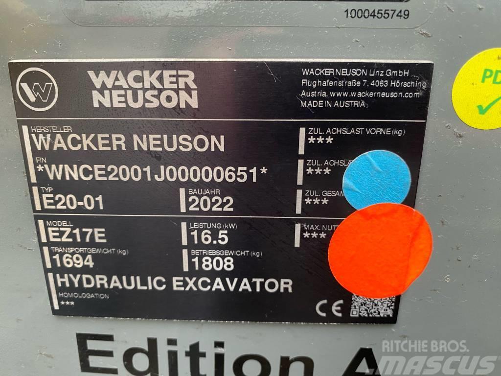 Wacker Neuson EZ17e Гусеничні екскаватори