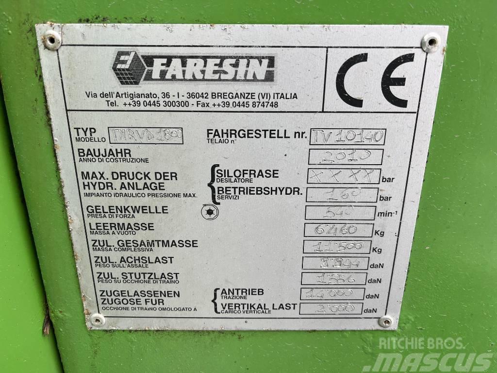 Faresin Magnum 1800 Artic Завантажувачі змішувальних машин