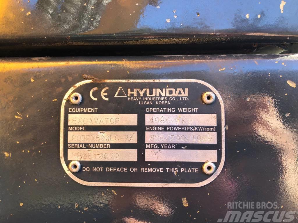 Hyundai R500LC-7A Гусеничні екскаватори