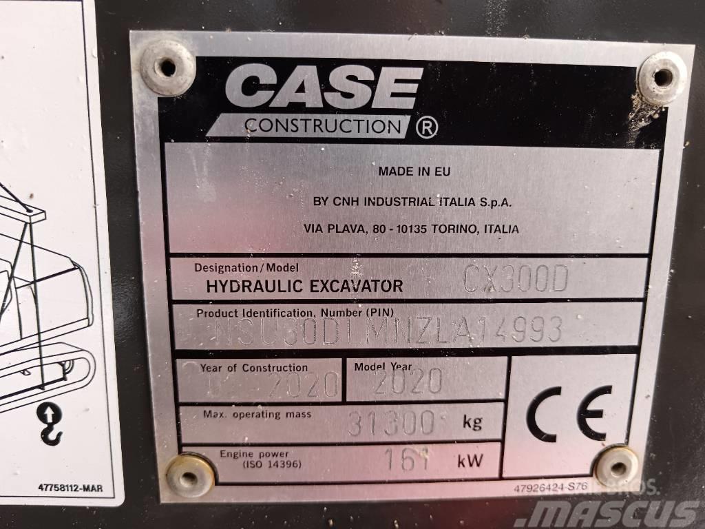 CASE CX 300 D Гусеничні екскаватори