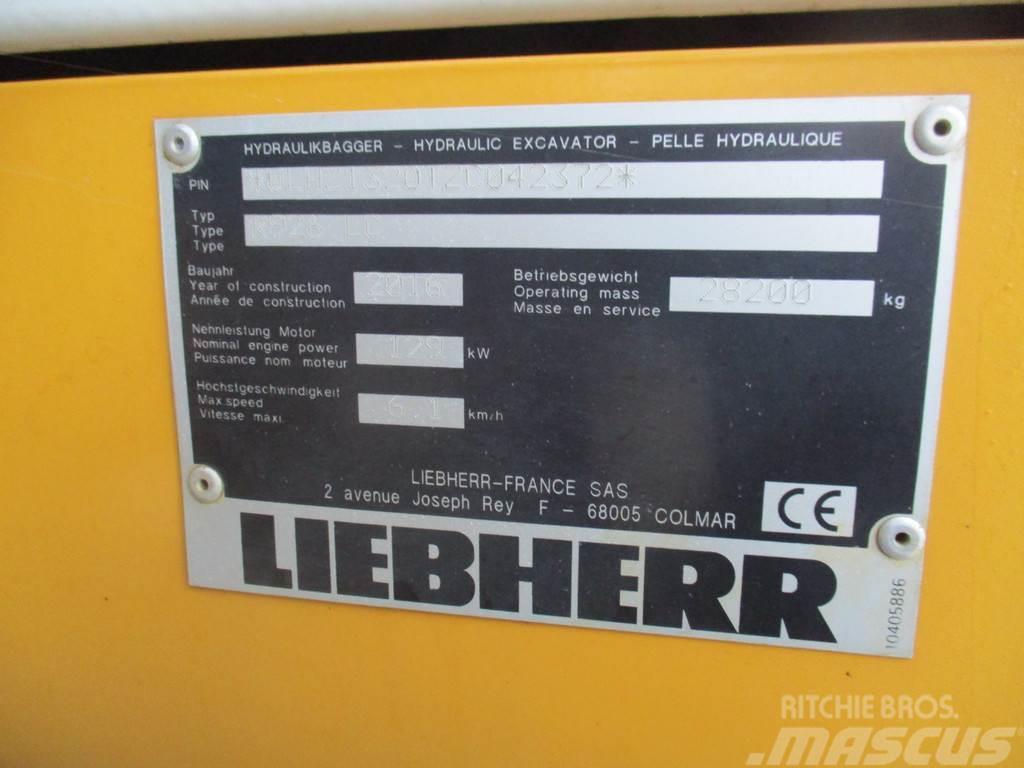 Liebherr R 926 Litronic Гусеничні екскаватори
