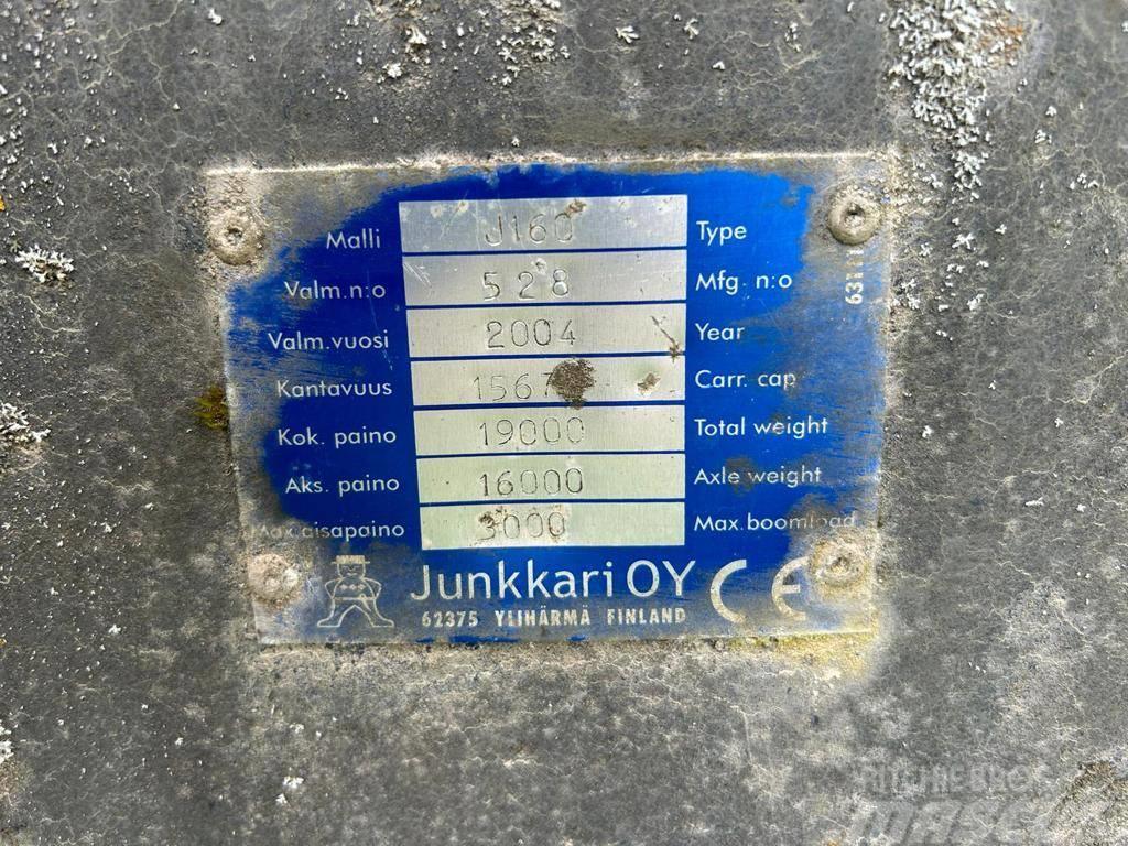 Junkkari J 160 Самосвальні причепи