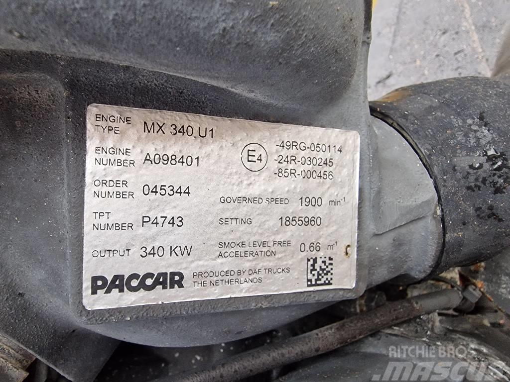 Paccar MX340.U1 Двигуни