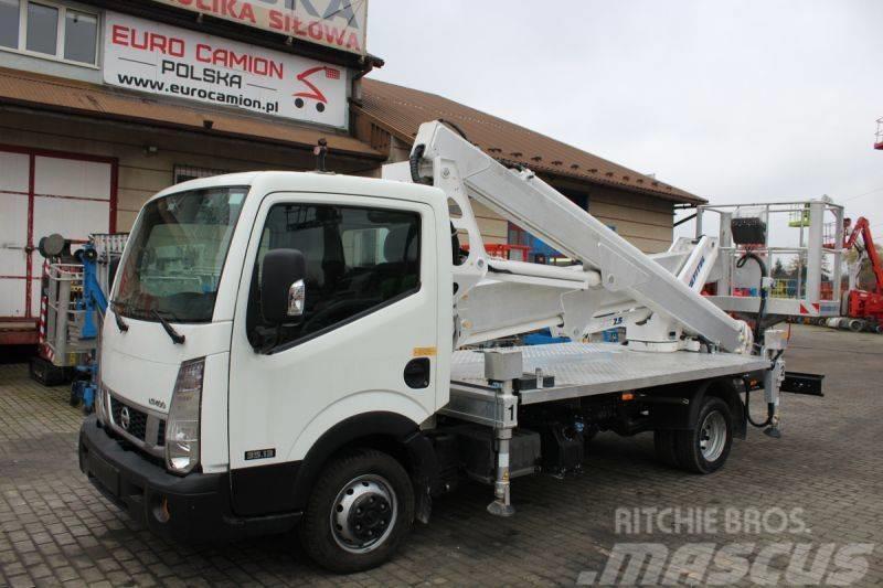 Nissan Cabstar Multitel MX250 - 25 m bucket truck boom li Автовишки на базі вантажівки