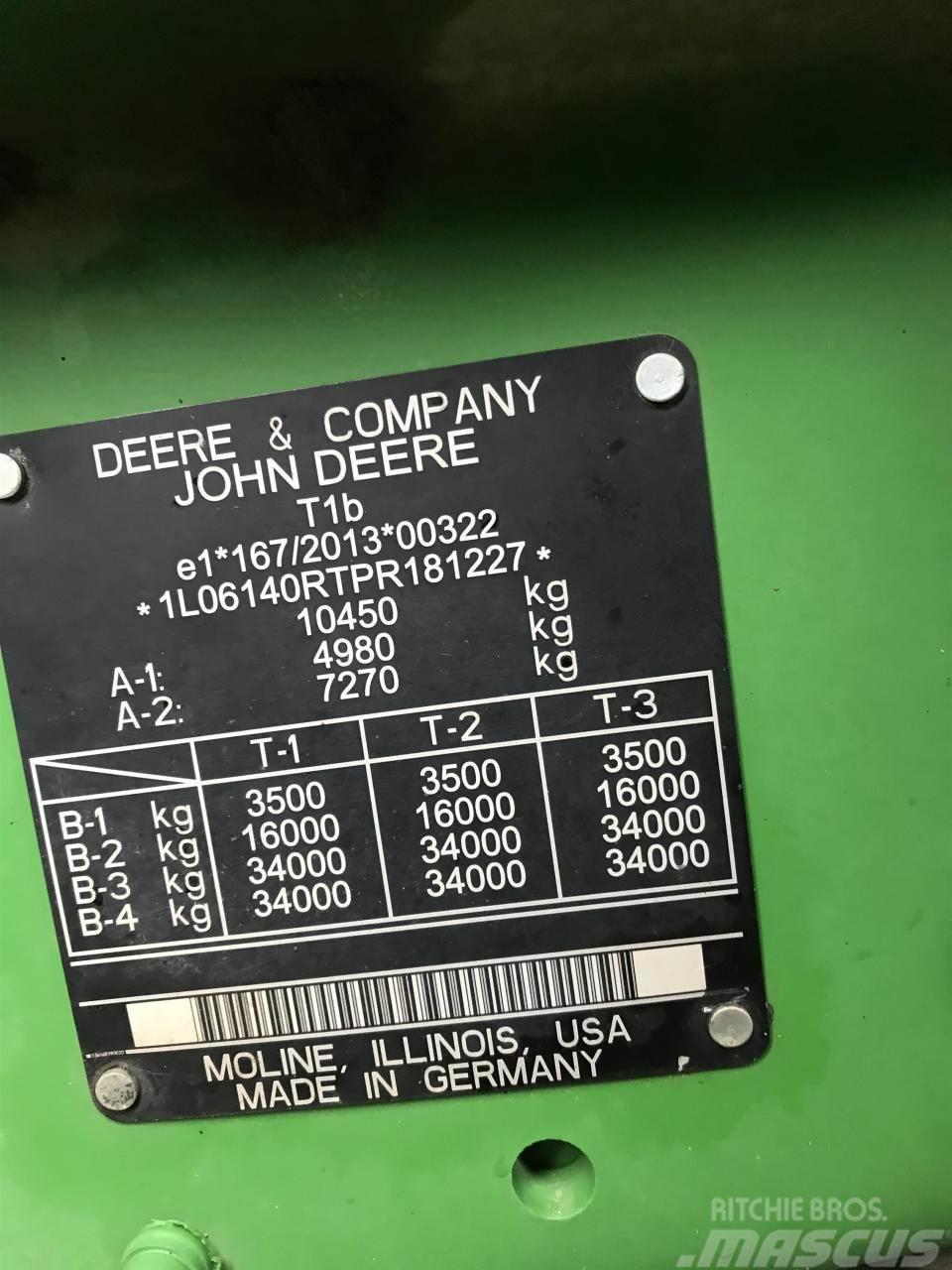 John Deere 6R 140 Трактори