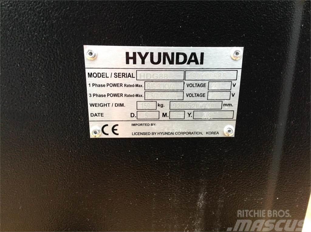 Hyundai Aggregaat HDG 88 Бензинові генератори