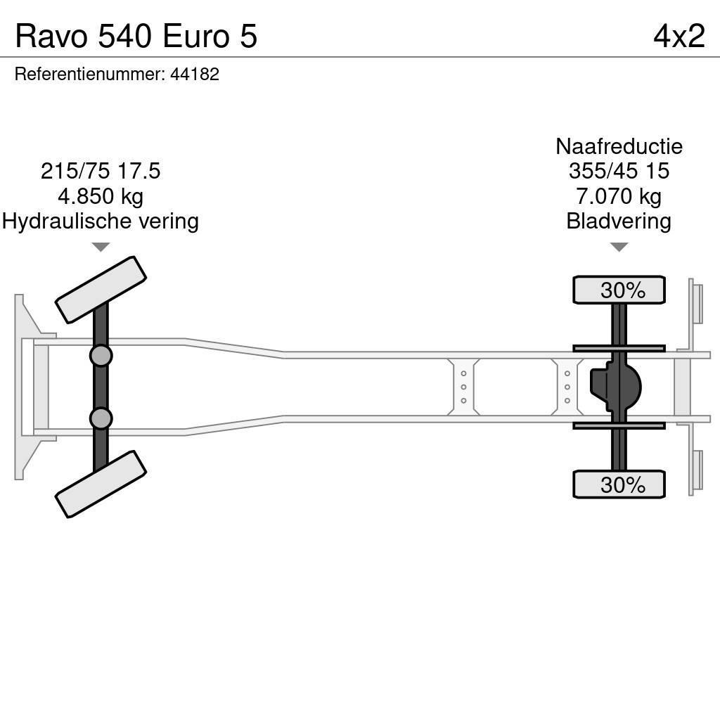 Ravo 540 Euro 5 Прибиральні машини